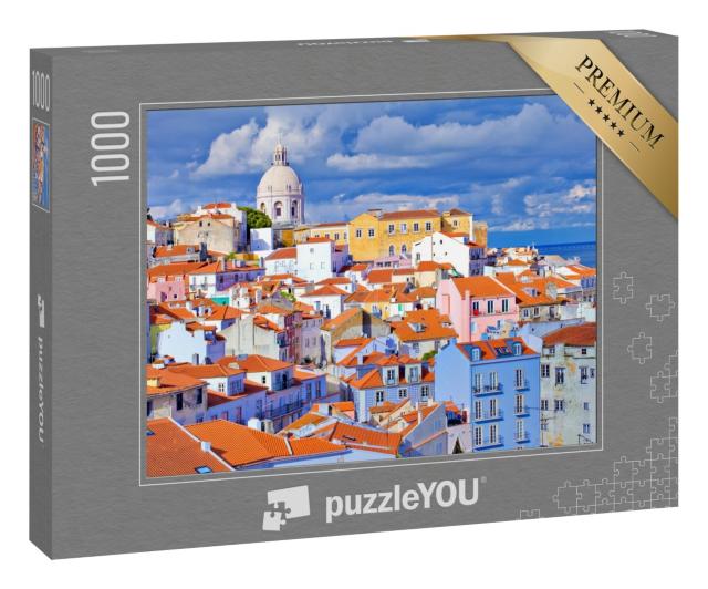 Puzzle 1000 Teile „Lissabon, Stadtteil Alfama, Portugal“