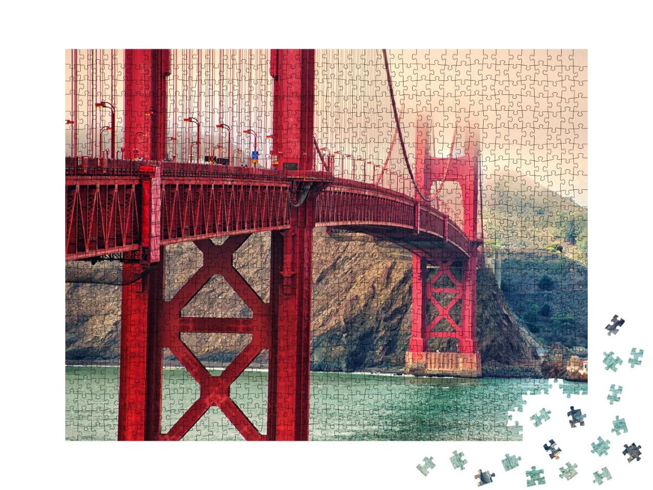 Puzzle 1000 Teile „Golden Gate Bridge“