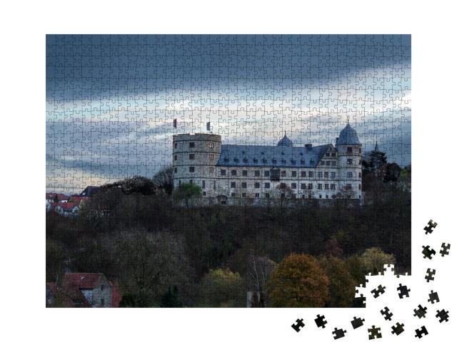 Puzzle 1000 Teile „Schloss Wewelsburg, Gebäude bei Paderborn“