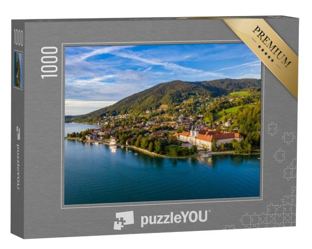 Puzzel 1000 stukjes „De Tegernsee in Rottach-Egern bij de Oostenrijkse grens“