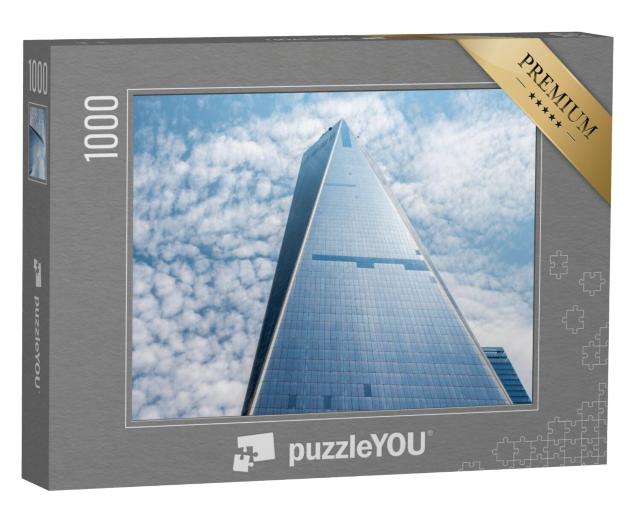 Puzzel 1000 stukjes „Freedom Tower 1 WTC in Manhattan“