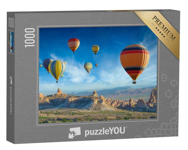 Puzzel 1000 stukjes „Prachtig uitzicht op rotslandschap in Cappadocië, Turkije“