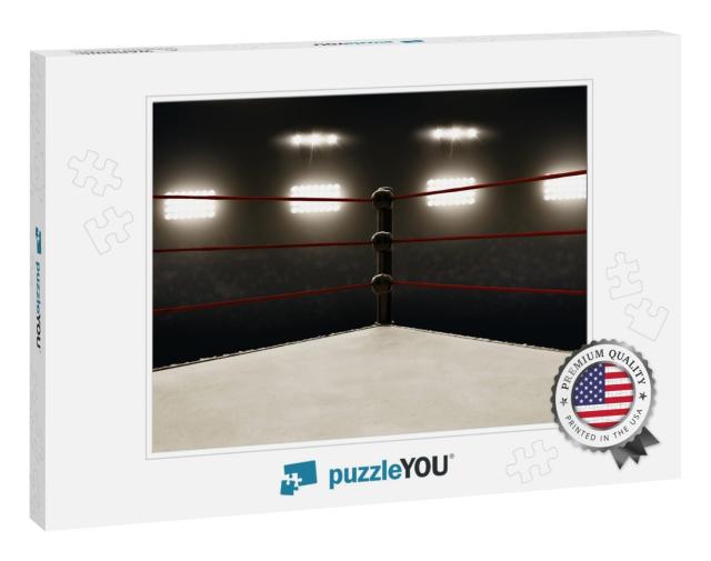 Professional Boxing Ring... Jigsaw Puzzle