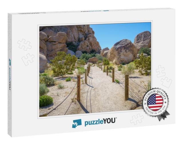 Hiking the Hidden Valley Trail in Joshua Tree National Pa... Jigsaw Puzzle