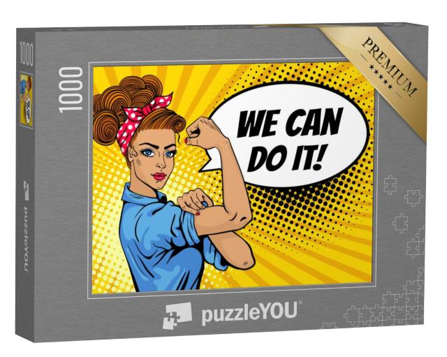 Puzzel 1000 stukjes „We kunnen het“