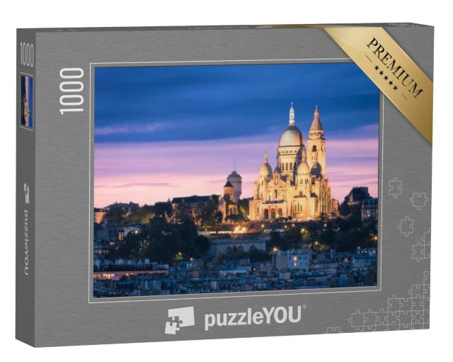 Puzzel 1000 stukjes „Basiliek Sacre Coeur, Montmartre, Parijs“