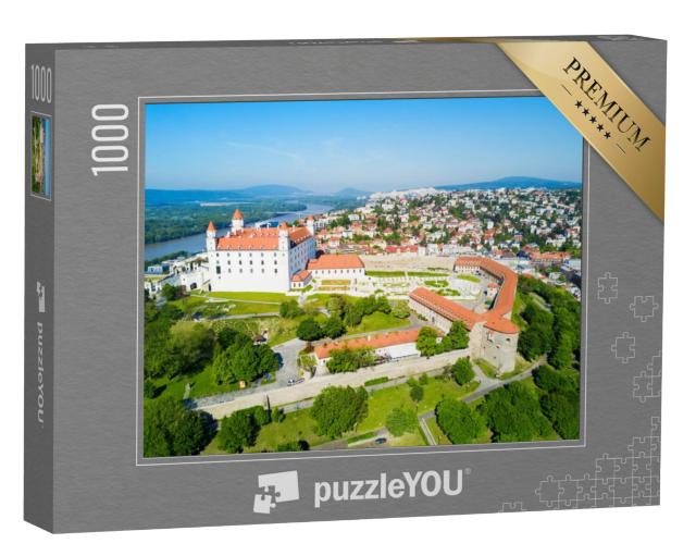 Puzzel 1000 stukjes „Kasteel Bratislava in de gelijknamige Slowaakse hoofdstad“