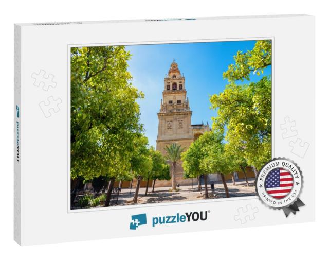 Famous Bell Tower La Mezquita Mosque Cathedral & Courtyar... Jigsaw Puzzle