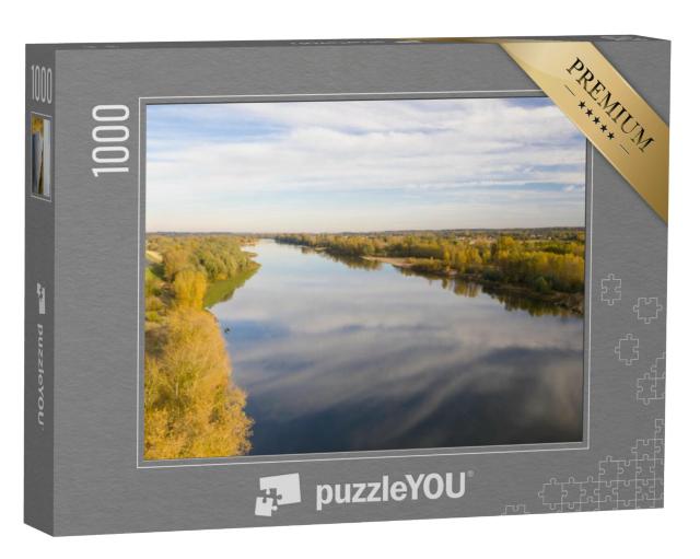 Puzzel 1000 stukjes „Prachtige natuur aan de Loire in Frankrijk“