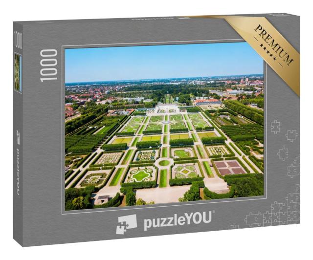 Puzzle 1000 Teile „Herrenhäuser Gärten des Schlosses Herrenhausen in Hannover, Deutschland“