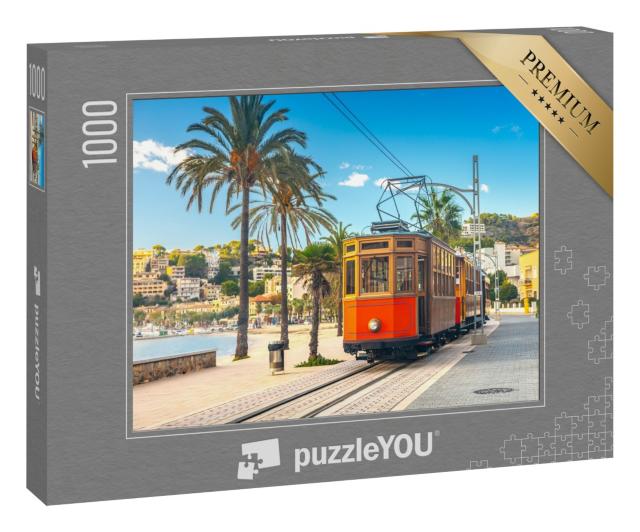 Puzzle „Berühmte Straßenbahn nach Port de Soller, Spanien“
