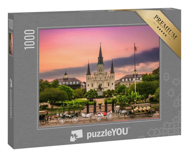 Puzzle 1000 Teile „Jackson Square, New Orleans, Louisiana“