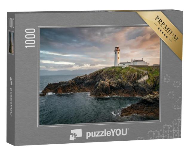 Puzzel 1000 stukjes „Vuurtoren van Fanad aan de noordkust van Donegal, Ierland“