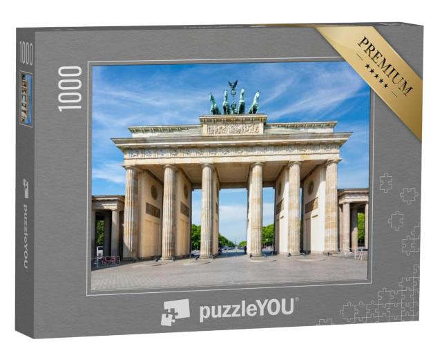 Puzzel 1000 stukjes „De Brandenburger Tor op de Pariser Platz“