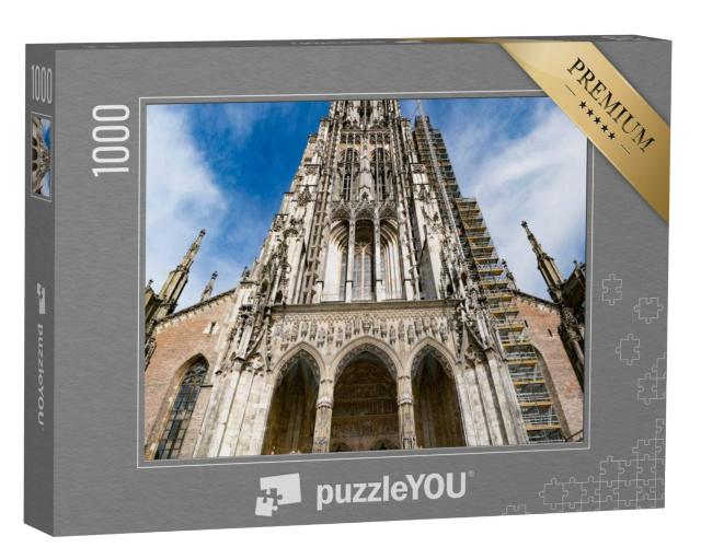 Puzzel 1000 stukjes „Indrukwekkende Minster van Ulm, Duitsland“