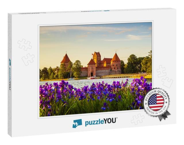 Trakai Island Castle - a Popular Tourist Destination in L... Jigsaw Puzzle