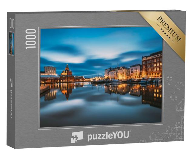 Puzzel 1000 stukjes „Uitzicht op Helsinki, Finland“