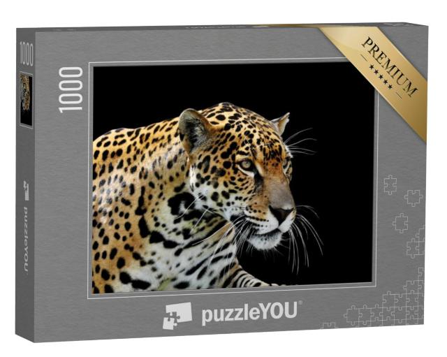 Puzzel 1000 stukjes „Prachtig luipaard“