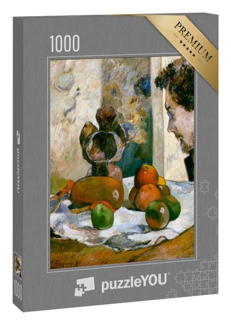 Puzzle 1000 Teile „Paul Gauguin - Stillleben mit Profil von Laval“