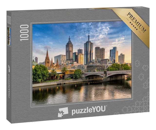 Puzzle 100 Teile „Melbourne CBD“
