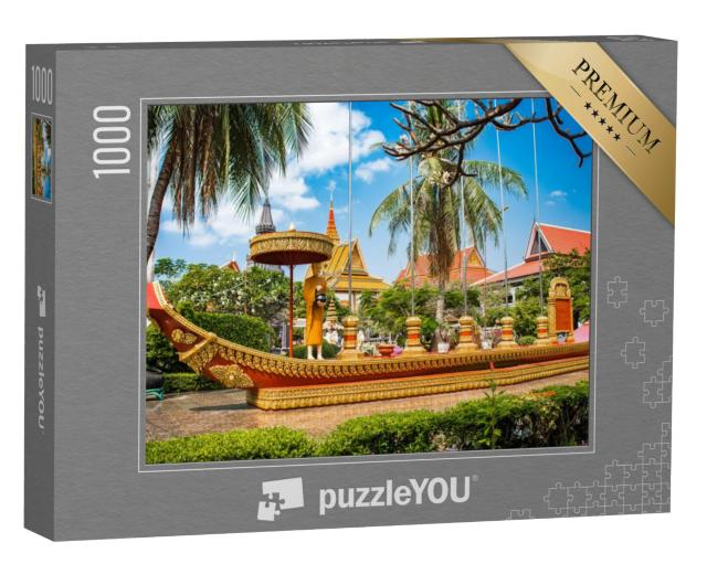 Puzzel 1000 stukjes „Tempel in Siem Reap, Cambodja“