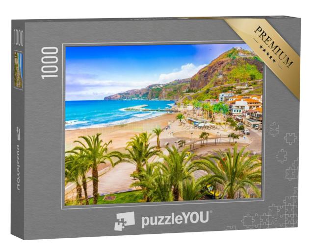 Puzzel 1000 stukjes „Pittoresk stadje Ribeira Brava, Madeira, Portugal“