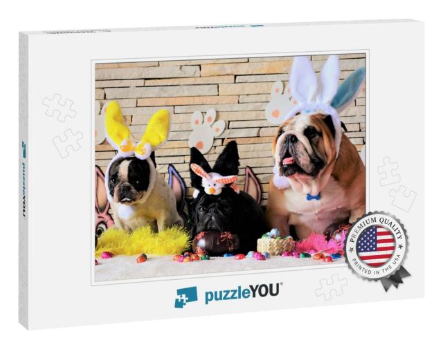 Hilarious Dogs Easter... Jigsaw Puzzle