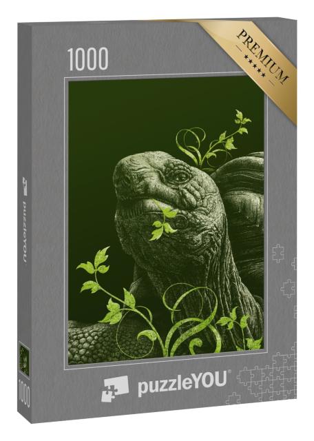 Puzzle 1000 Teile „Schildkröte“