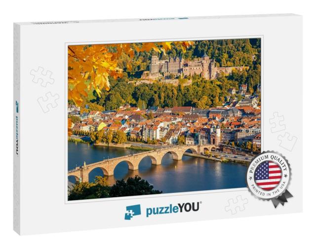 View on Heidelberg At Autumn, Germany... Jigsaw Puzzle