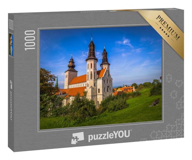 Puzzle 1000 Teile „Kathedrale der alten Stadt Visby auf Gotland, Schweden“