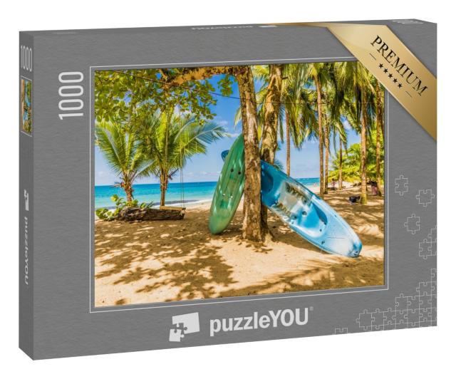 Puzzle 1000 Teile „Strand von Punta Uva, Costa Rica“