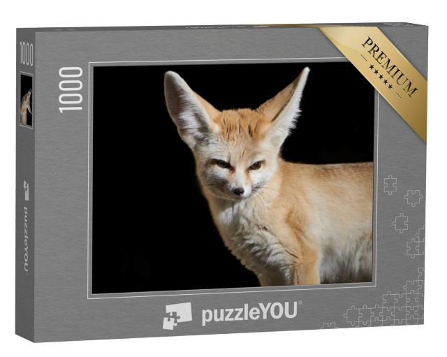 Puzzel 1000 stukjes „Close-up van een Fennec vos“