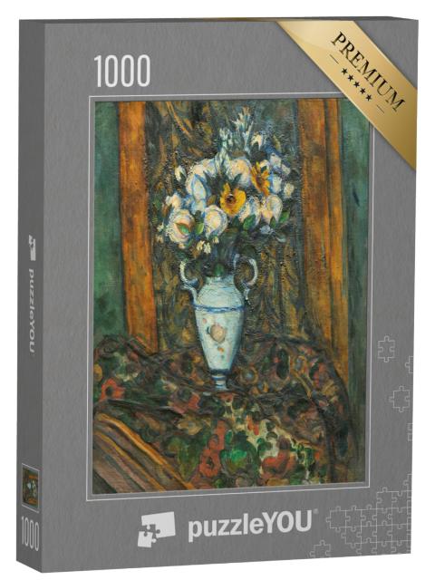 Puzzel 1000 stukjes „Paul Cézanne - Vaas met bloemen“