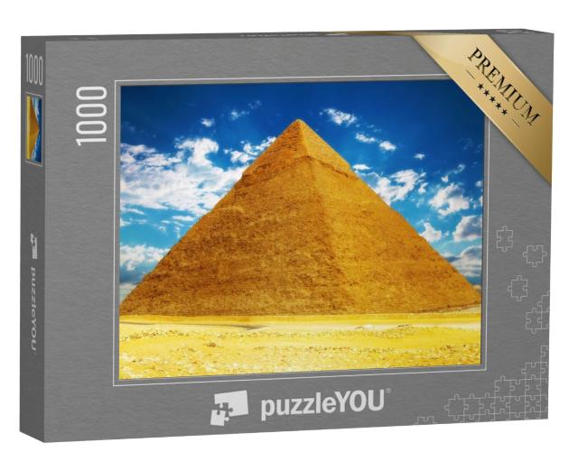 Puzzel 1000 stukjes „Grote Piramide, Gizeh, Egypte“