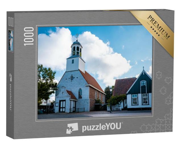 Puzzel 1000 stukjes „De Koog Texel Nederland, luchtfoto“