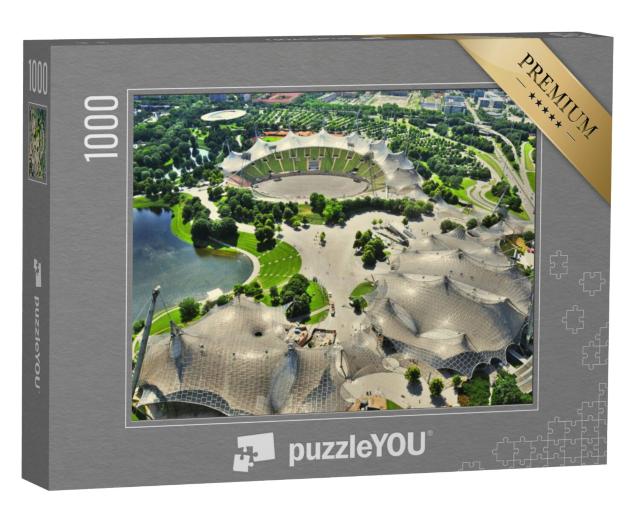 Puzzel 1000 stukjes „Olympisch stadion in München voor de Olympische Zomerspelen van 1972“