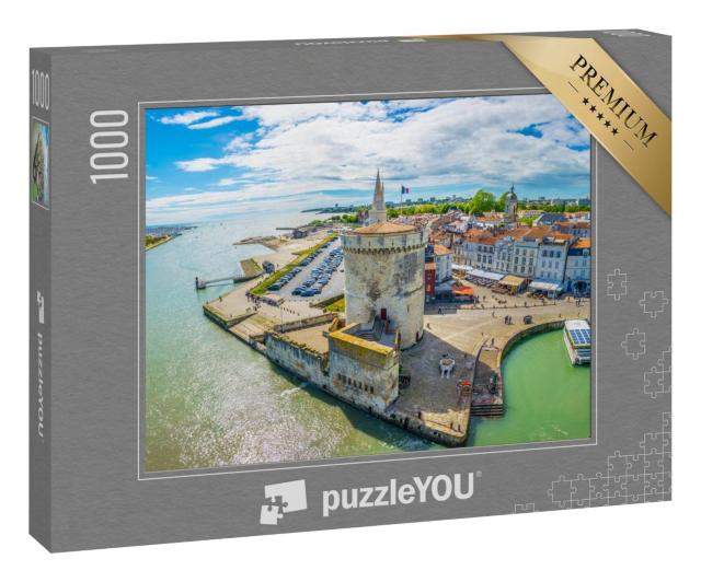 Puzzle 1000 Teile „Malerische Küste von La Rochelle in Frankreich“