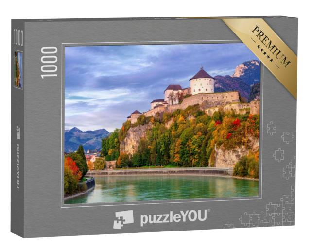 Puzzel 1000 stukjes „Majestueus kasteel Kufstein, Oostenrijk“