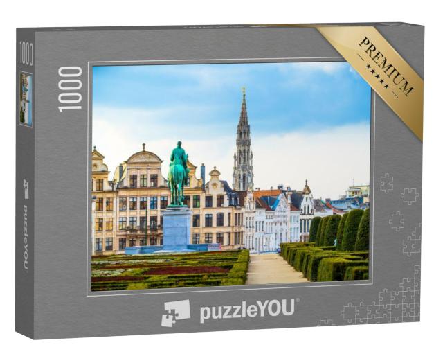 Puzzel 1000 stukjes „Kunstberg of Kunstberg, centrum van Brussel, België“