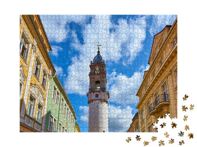 Puzzle 1000 Teile „Reichenturm in Bautzen, Deutschland“