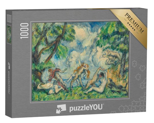 Puzzel 1000 stukjes „Paul Cézanne - De strijd van de liefde“