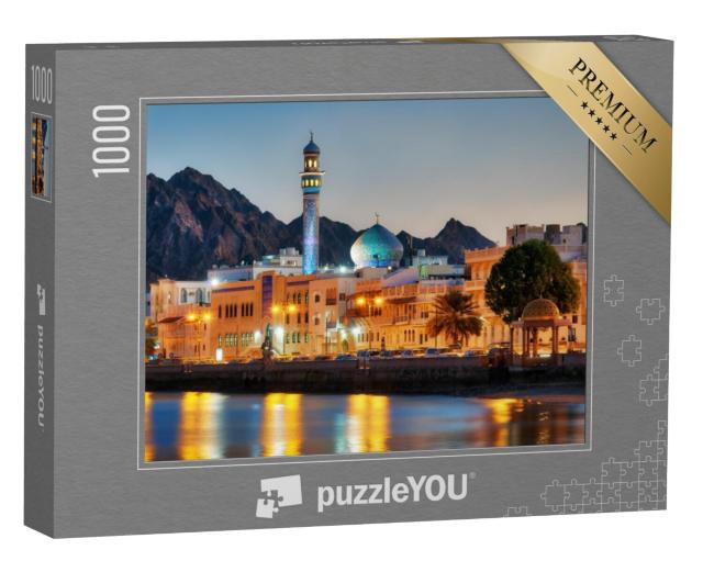 Puzzel 1000 stukjes „Muttrah Corniche, Muscat, Oman“