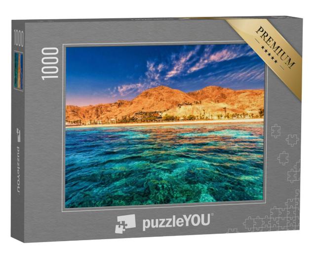 Puzzel 1000 stukjes „Bergen achter de Rode Zee“