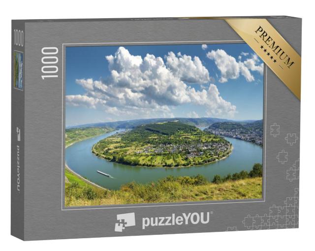 Puzzel 1000 stukjes „Wijndorp Boppard aan de Rijn“