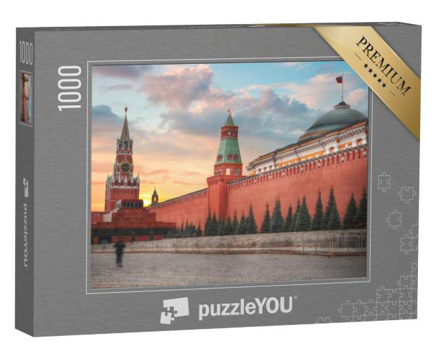 Puzzel 1000 stukjes „Kremlin, officiële residentie van de president van de Russische Federatie“