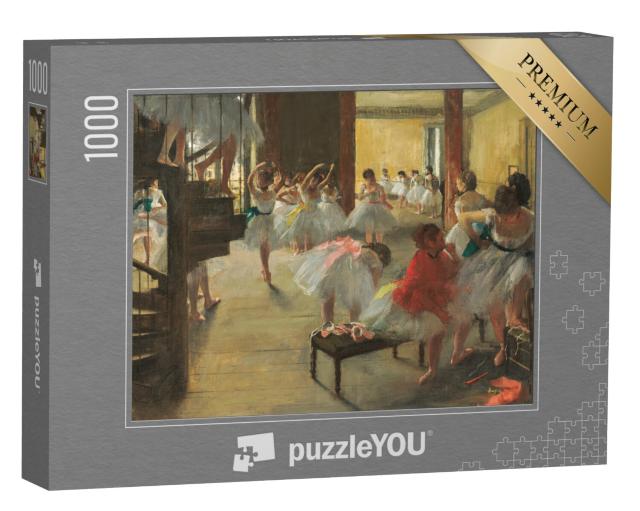 Puzzel 1000 stukjes „Edgar Degas - De danscursus“