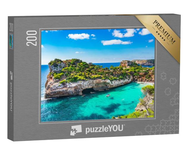 Puzzel 200 stukjes „Strand van Mallorca, Spanje, Middellandse Zee“