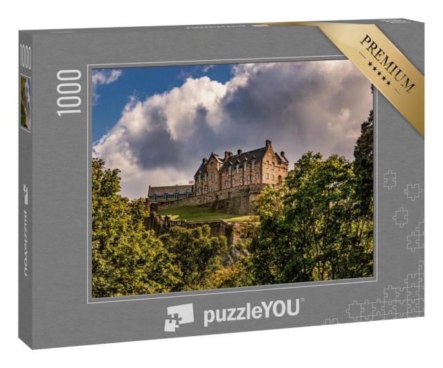 Puzzle 1000 Teile „Edinburgh Castle, Schottland, Europa“