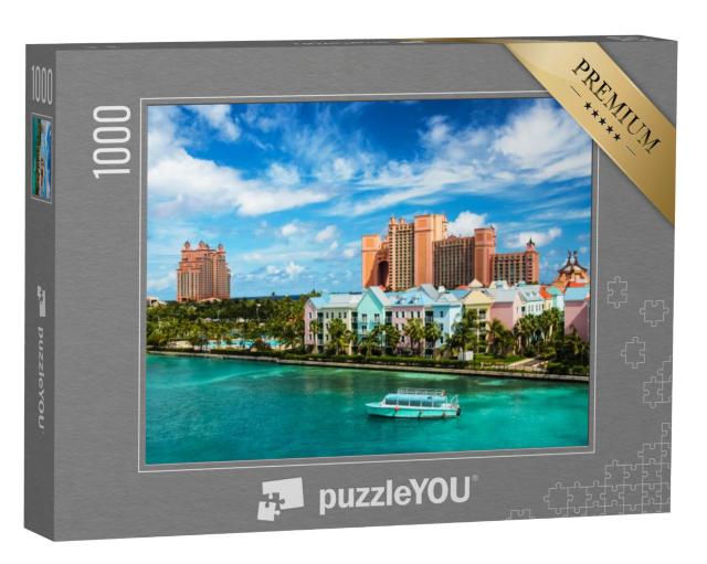 Puzzel 1000 stukjes „Nassau in de zomer, Bahama's, Caribisch gebied“