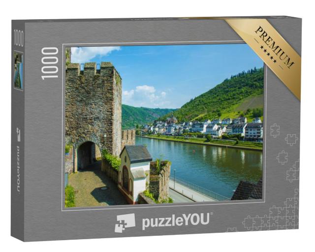 Puzzel 1000 stukjes „Schilderachtig stadje Cochem aan de Moezel in Rijnland-Palts, Duitsland“